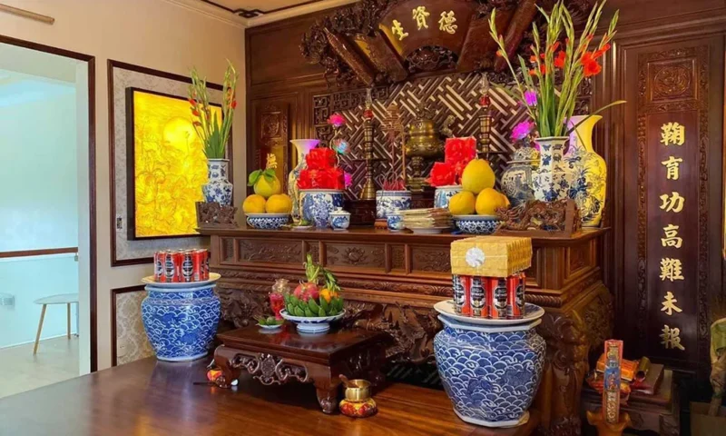 Vị trí đặt bàn thờ gia tiên đúng chuẩn phong thủy