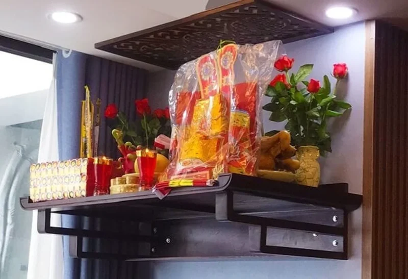 Vị trí đặt bàn thờ ông Táo trong bếp