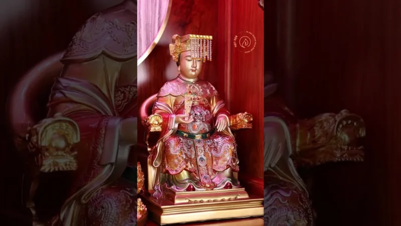 Video bàn thờ gỗ 2 tầng hiện đại