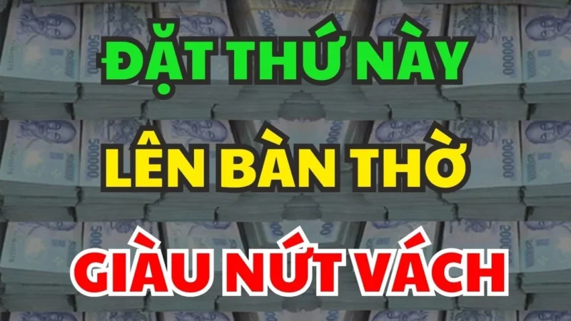 Video tham khảo cách sắp đặt bàn thờ gia tiên hiện đại