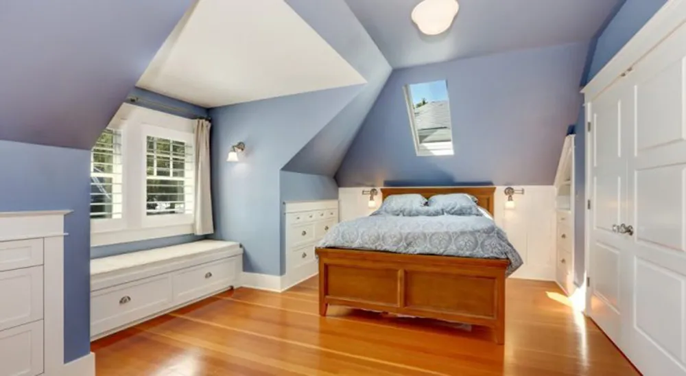 Góc nhọn đối diện giường