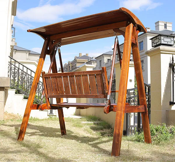 Mặt sau của ghế xích đu