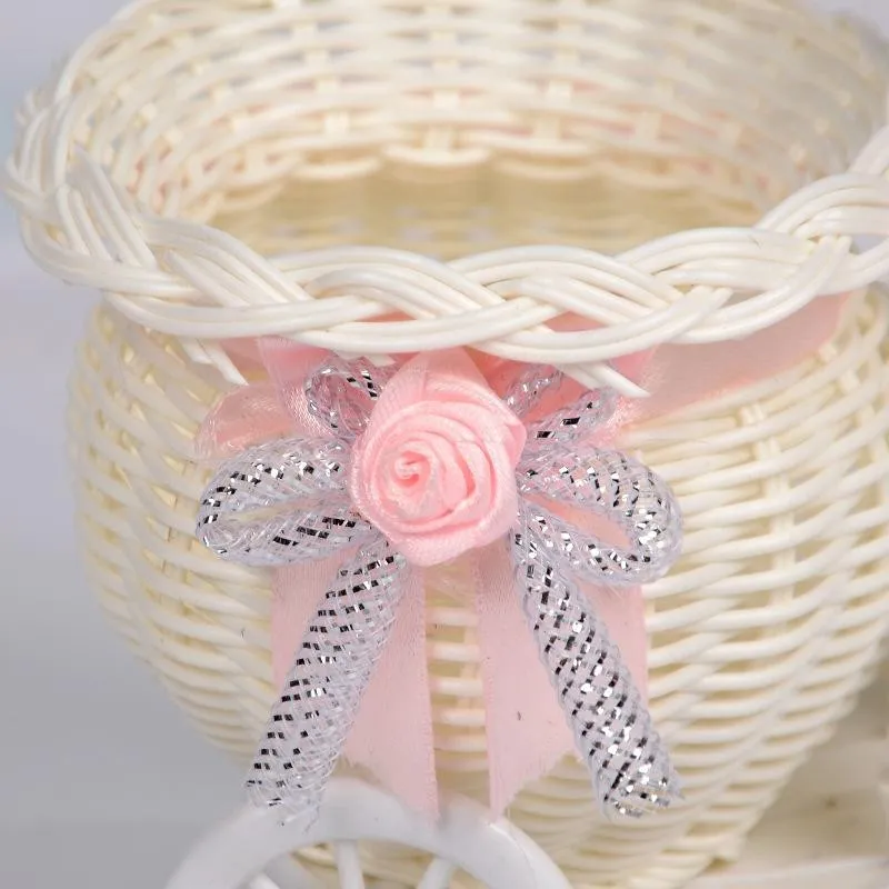 Xe đạp chở hoa trang trí dùng để lưu trữ phụ kiện