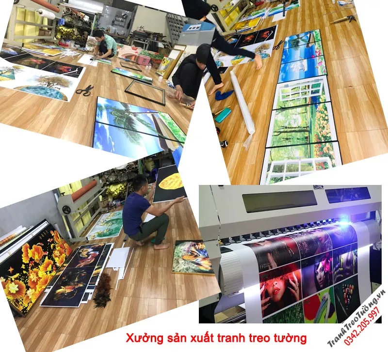 Tranh treo tường đẹp hiện đại