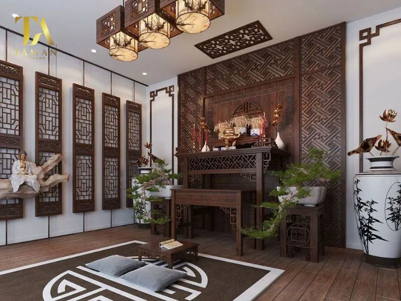 Ý nghĩa khi thờ cúng thần Phật tại gia trong văn hóa phương Đông