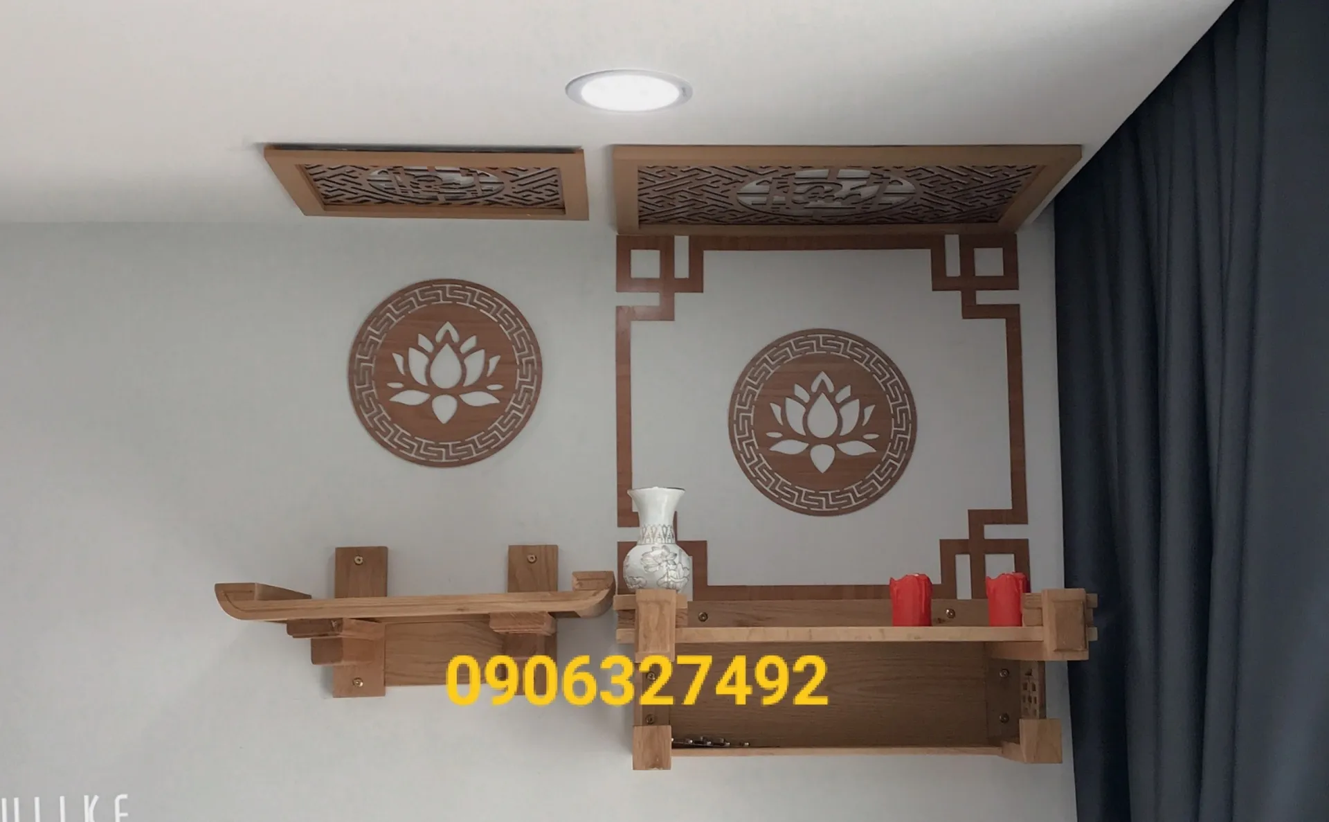 Bàn thờ 2 tầng kiểu dáng độc đáo, khác biệt tại TPHCM