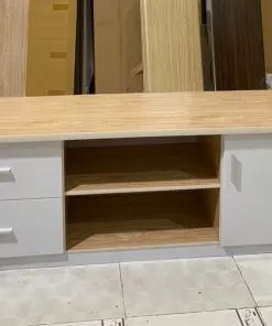 Kệ tivi nhựa Chin Huei KTV38 kiểu treo tường phong cách Scandinavian