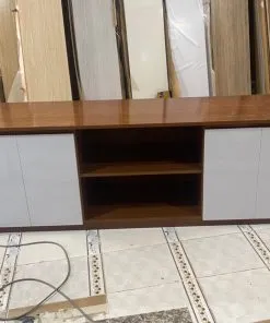 Kệ tivi nhựa Chin Huei KTV39 thiết kế kết hợp tủ rượu và ngăn trang trí