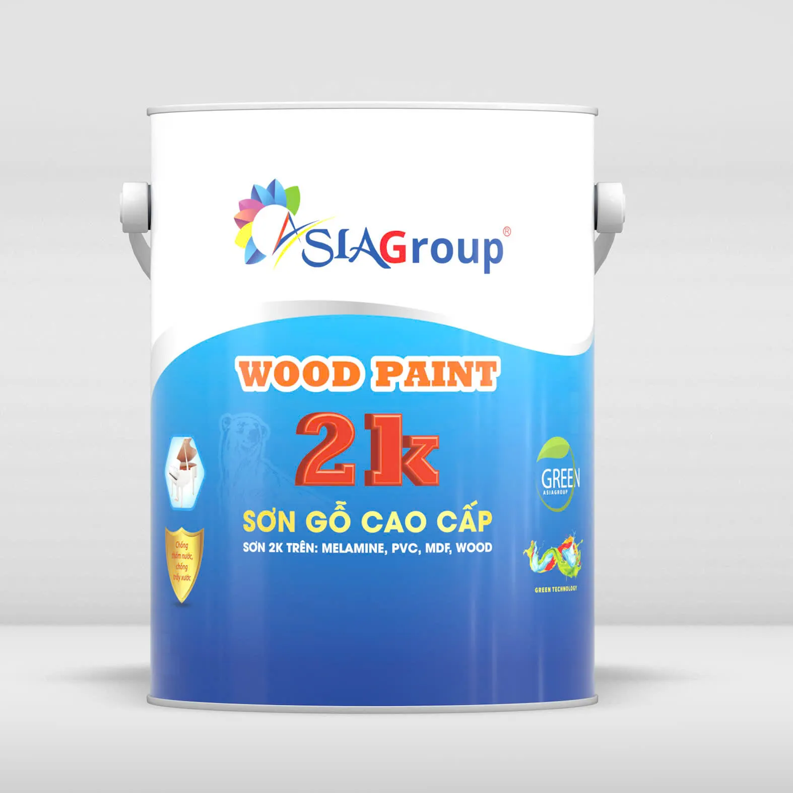 Quy trình sơn pu cho gỗ công nghiệp mang lại vẻ đẹp sang trọng và bền bỉ