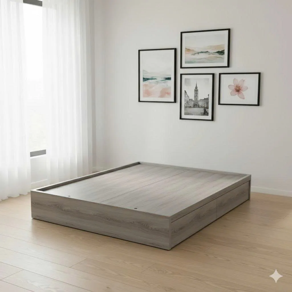 Chi tiết mộng liên kết khung giường, đảm bảo độ chắc chắn và bền lâu